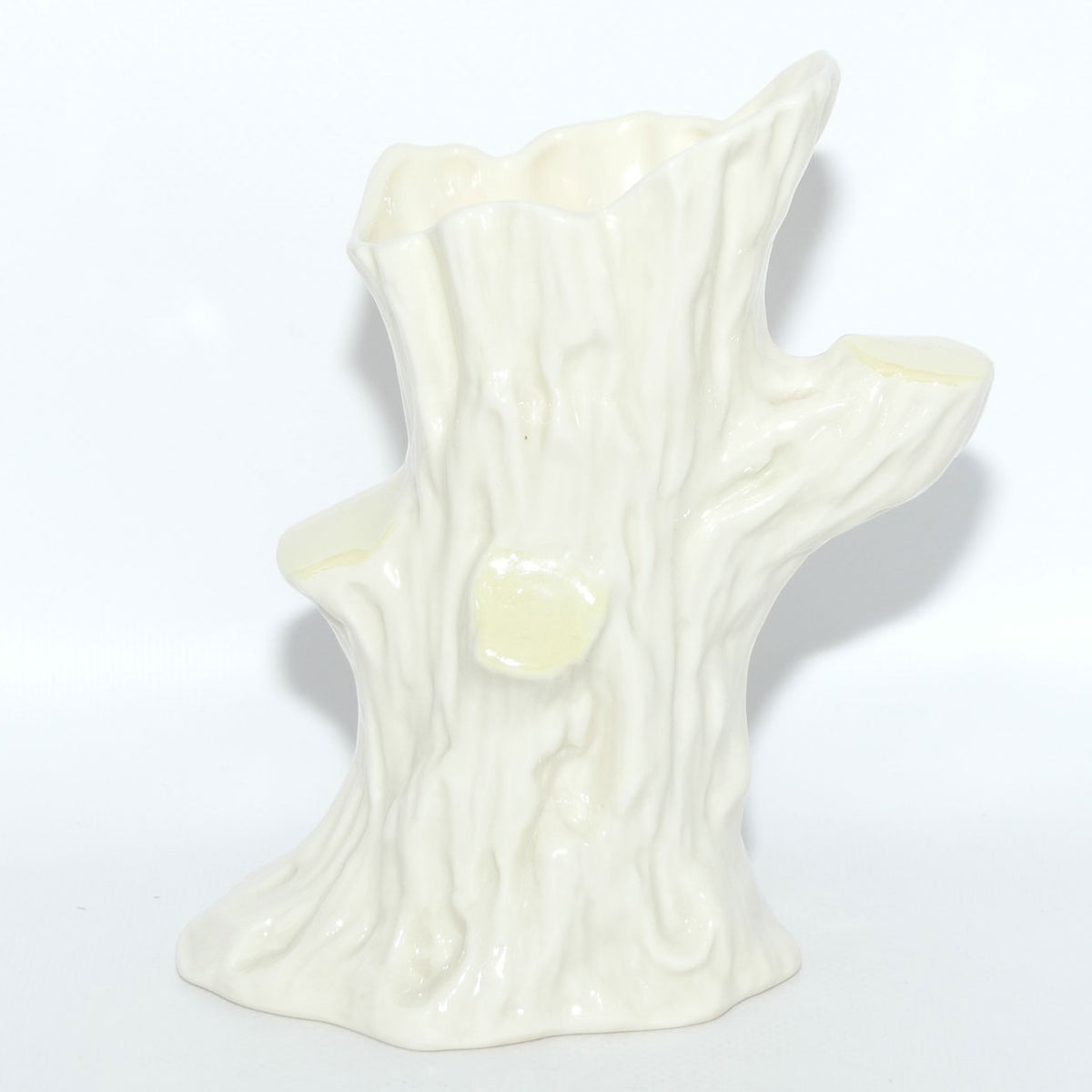 Belleek Tree Stump vase | 3rd Green mark