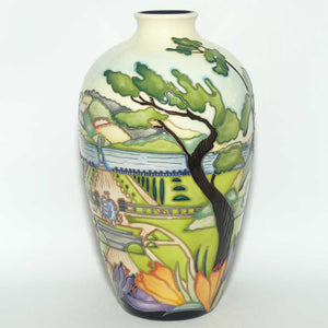 Moorcroft Trentham Gardens vase | Shape 25/9 | Ltd Ed 6/10