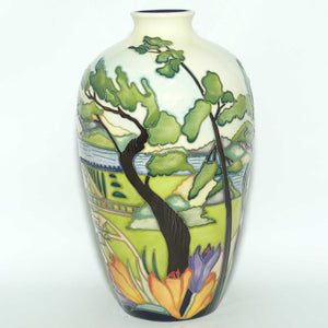 Moorcroft Trentham Gardens vase | Shape 25/9 | Ltd Ed 6/10