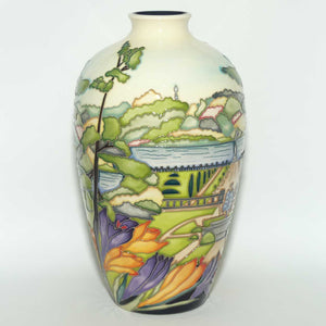 Moorcroft Trentham Gardens vase | Shape 25/9 | Ltd Ed 6/10