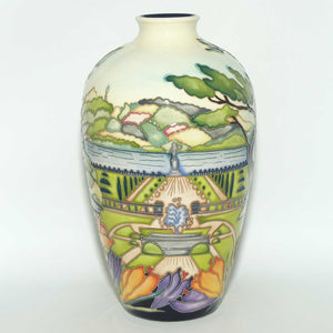 Moorcroft Trentham Gardens vase | Shape 25/9 | Ltd Ed 6/10