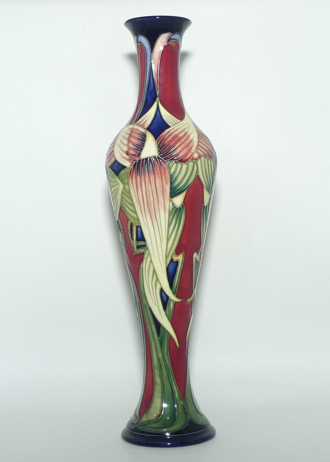 Moorcroft Trinity vase | Shape 138/12 | Philip Gibson