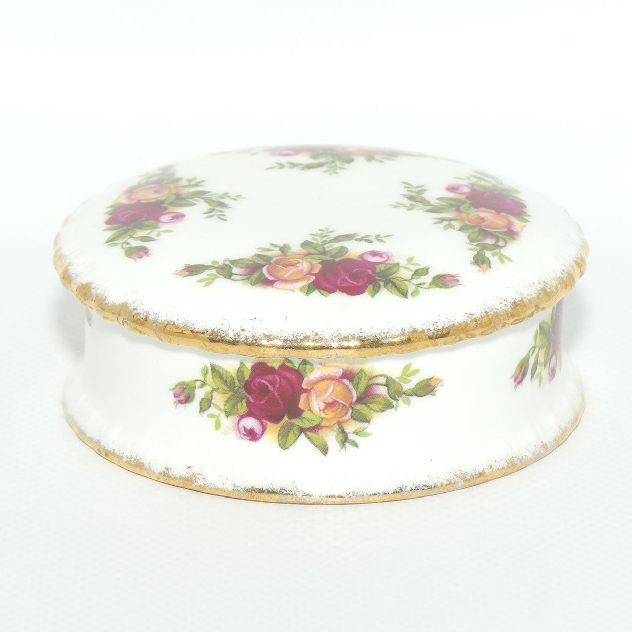 Royal Albert Old Country Roses England | Trinket box | early backstamp