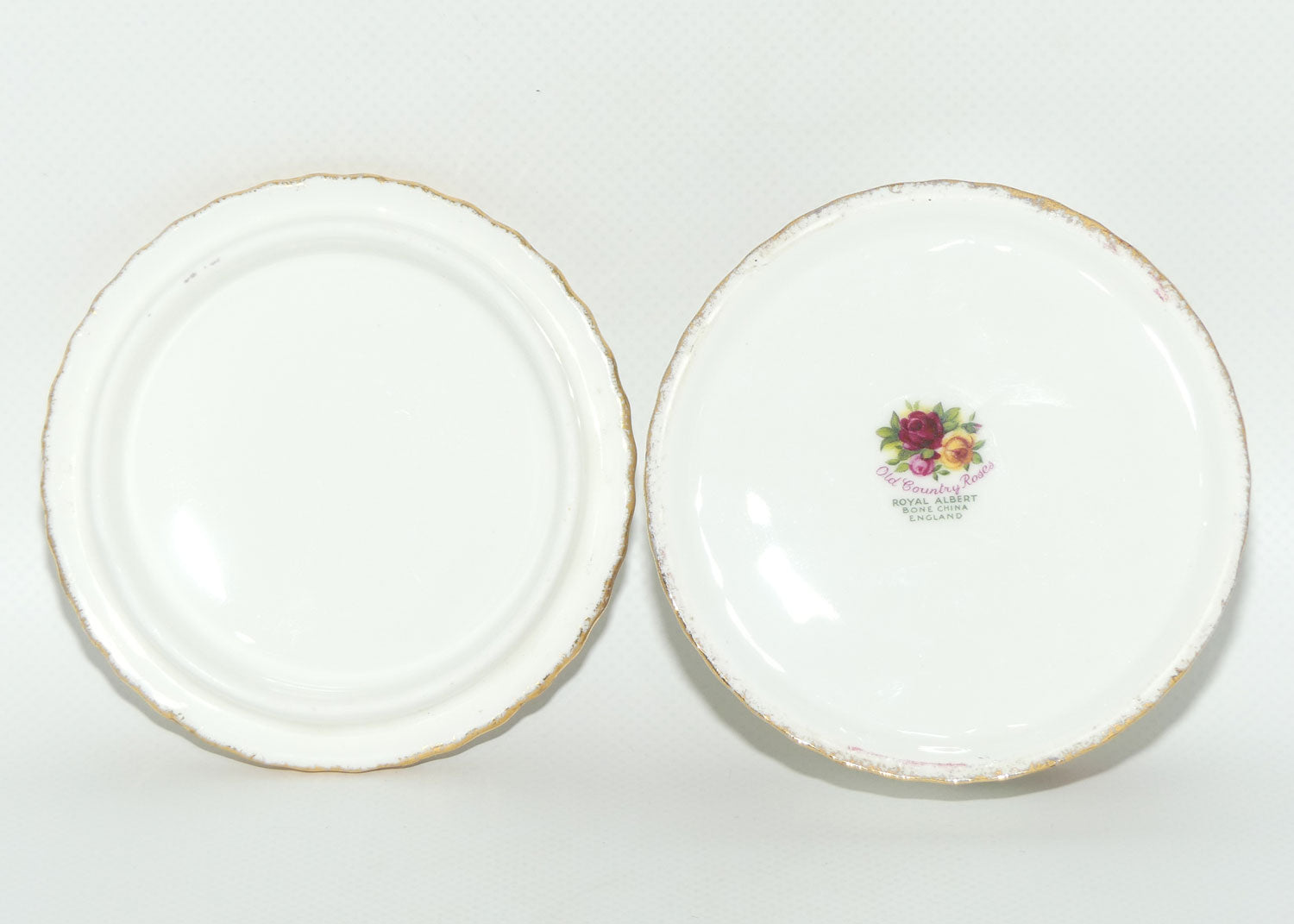 Royal Albert Old Country Roses England | Trinket box | early backstamp