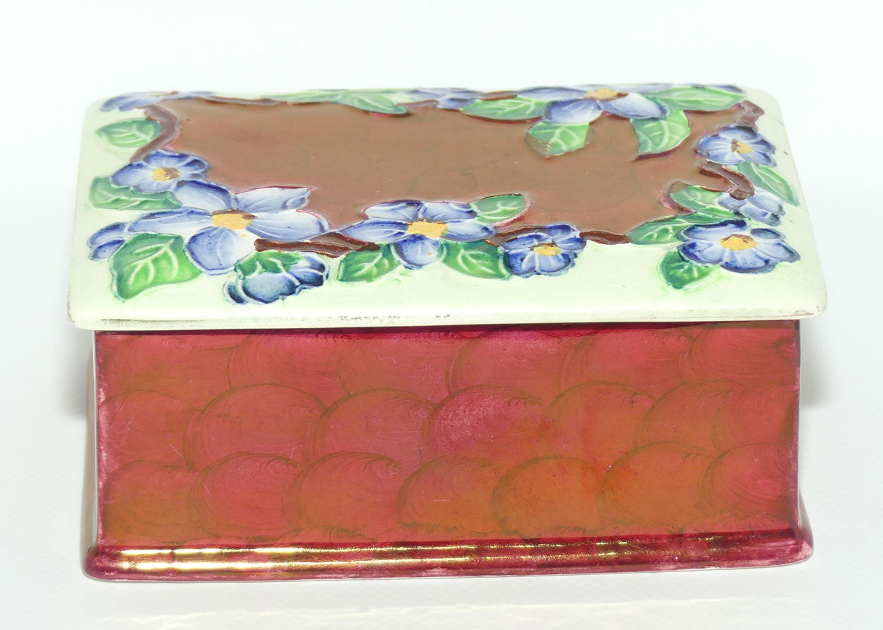 Maling trinket box | Embossed Blossom Bough 6567
