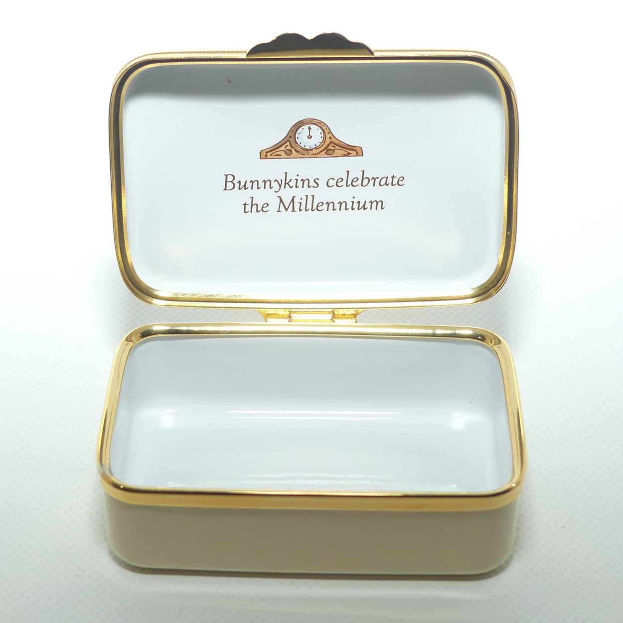 Royal Doulton Millenium hand painted fine enamel trinket box | by Crummles for Royal Doulton
