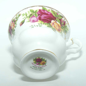 Royal Albert Bone China England Old Country Roses trio | © 1962 Royal Albert Ltd backstamp