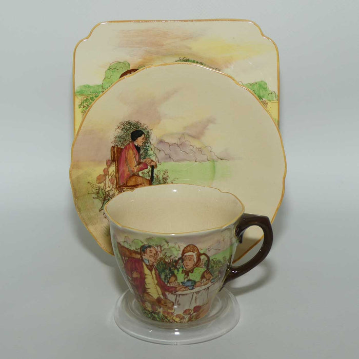 Royal Doulton A Hundred Years Ago pattern trio D5499