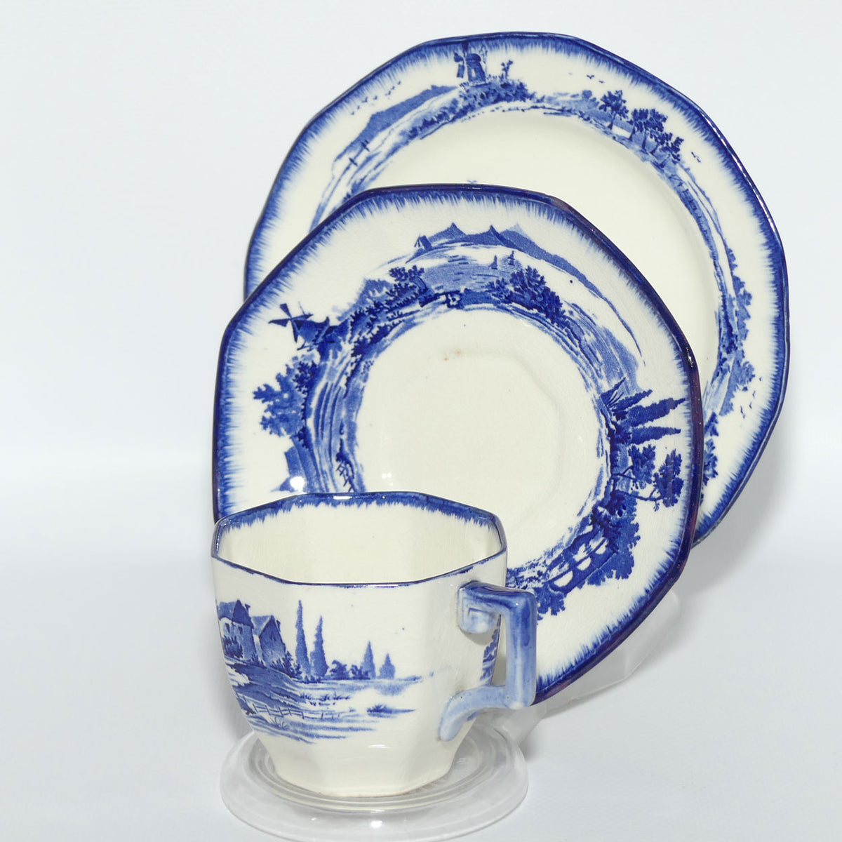 Royal Doulton Norfolk tea trio
