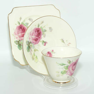 Royal Doulton June Roses tea trio V2192