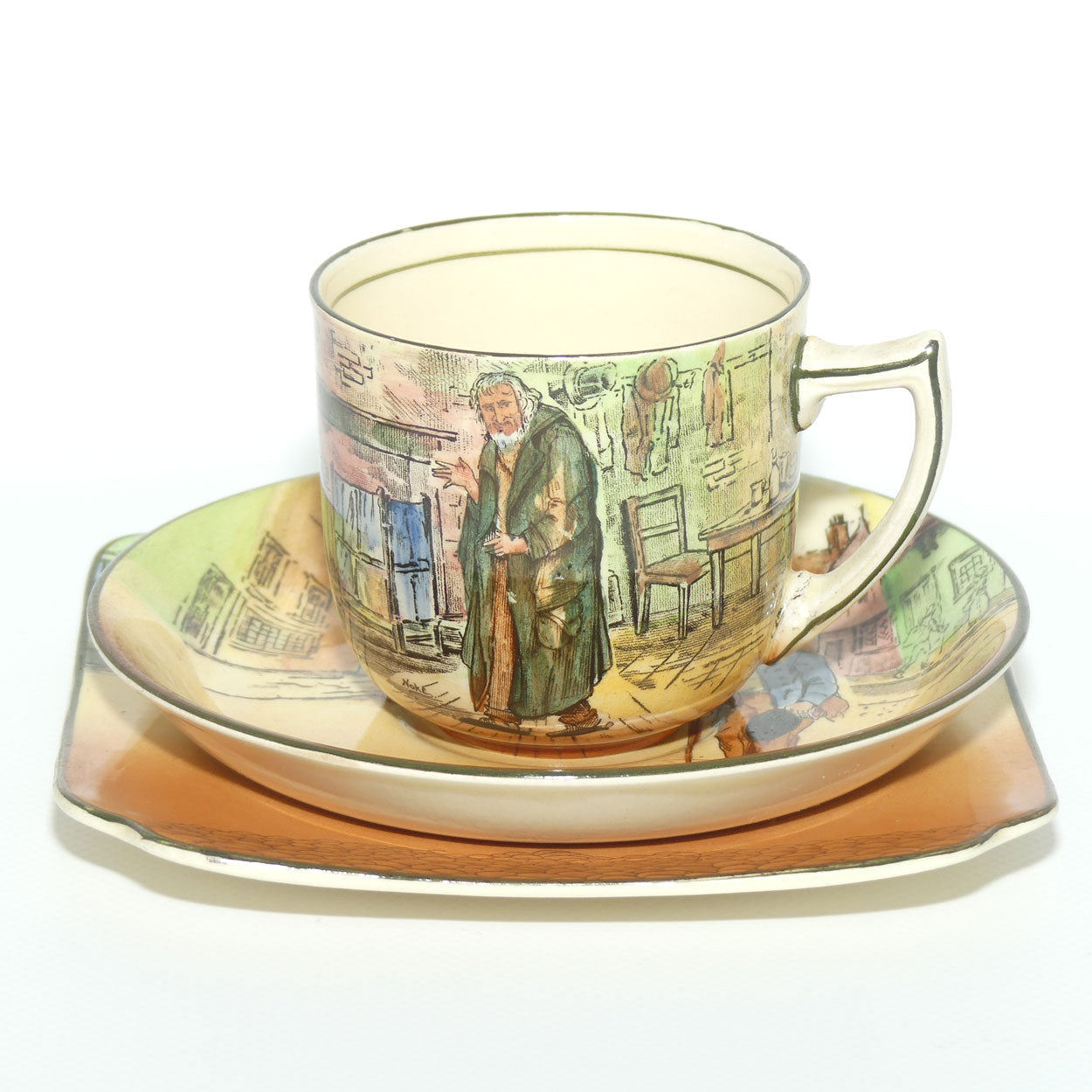 Royal Doulton Dickens trio #1 Fagin | Pegotty | Sykes D5175