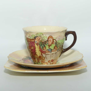 Royal Doulton A Hundred Years Ago pattern trio D5499