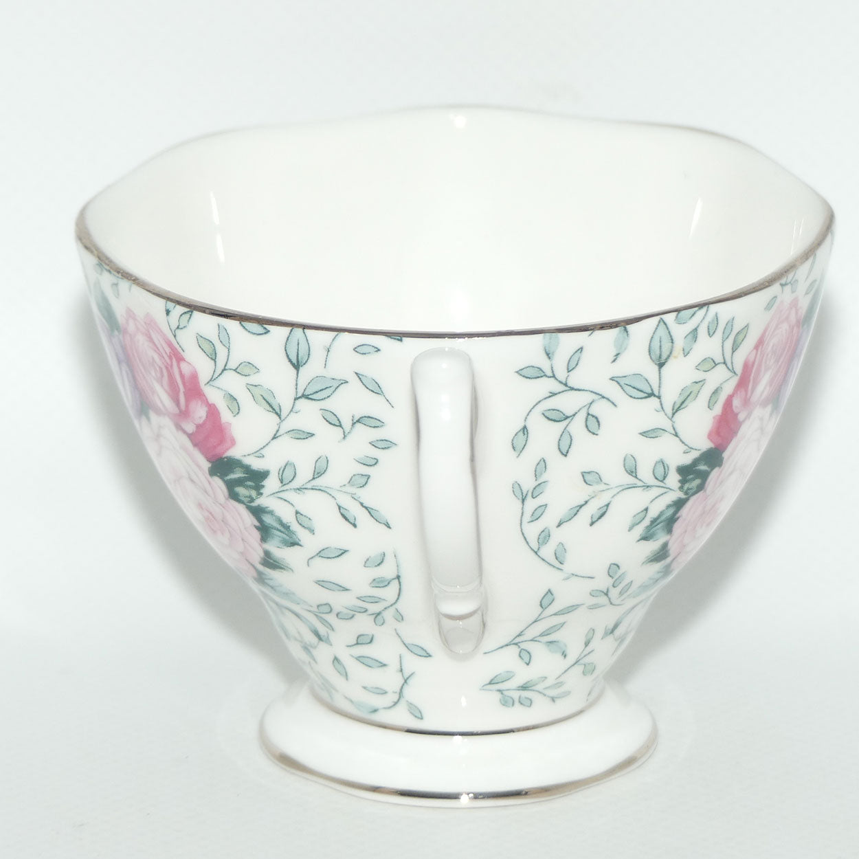 Royal Albert Bone China England Rose Garland trio | later stamp