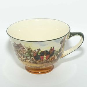 Royal Doulton Old English Coaching Scenes tea trio D6393