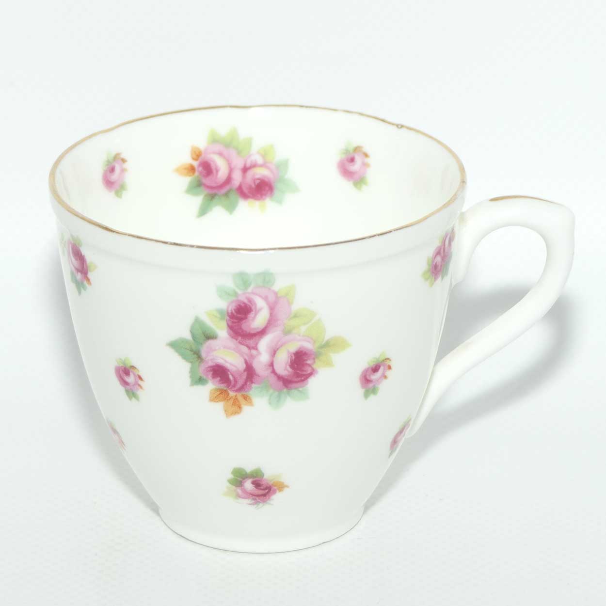 Royal Doulton Rosebuds pattern trio | Bone China body