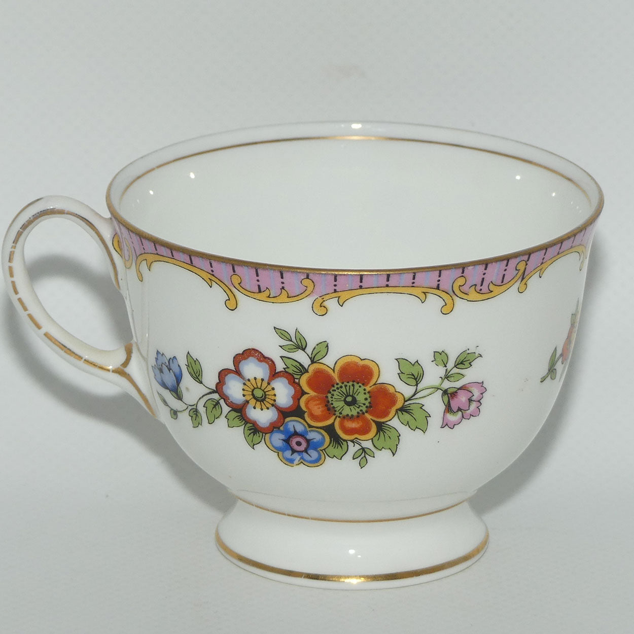 Aynsley Bone China Butterfly and Floral trio