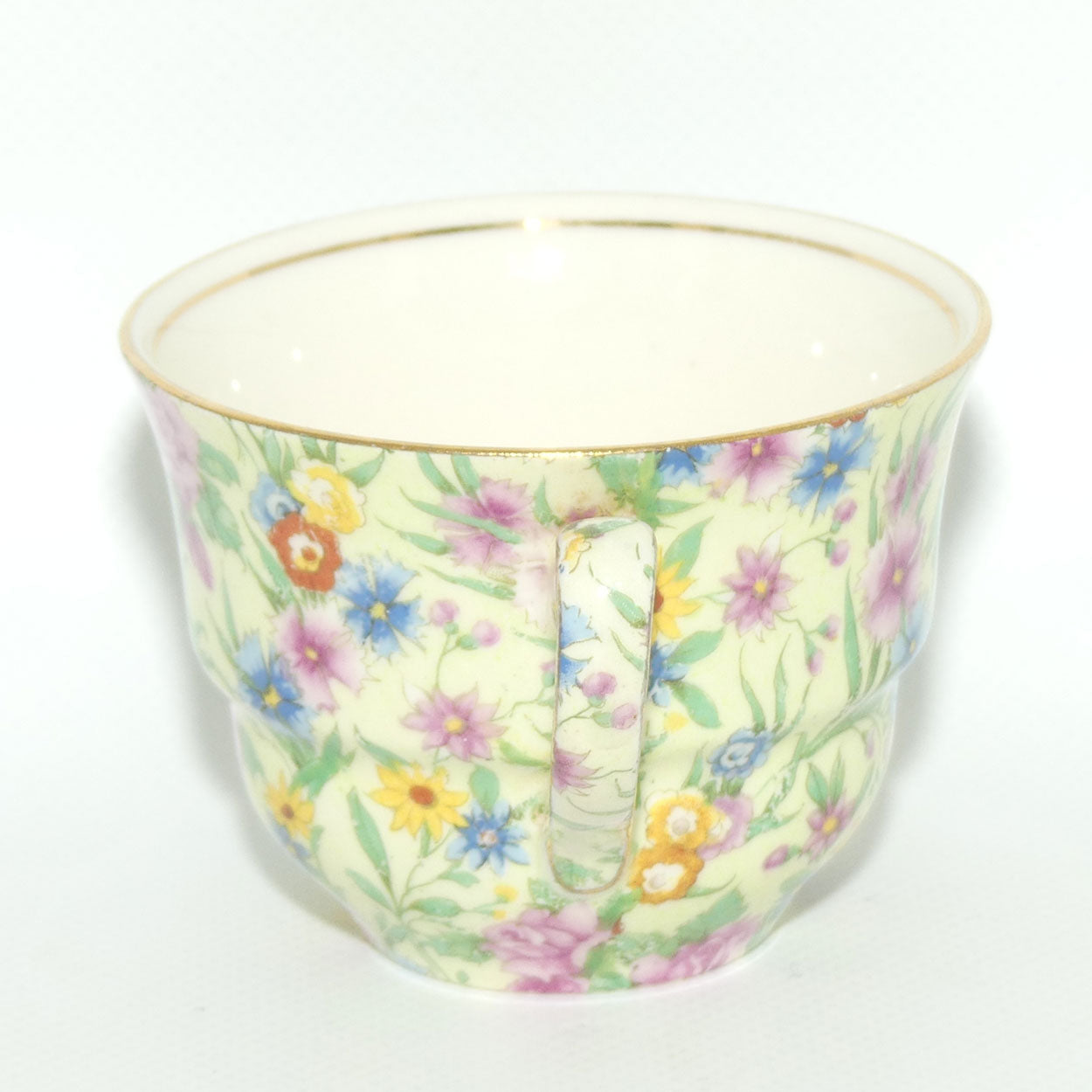 Royal Winton Chintz Kew pattern tea trio | Round plate