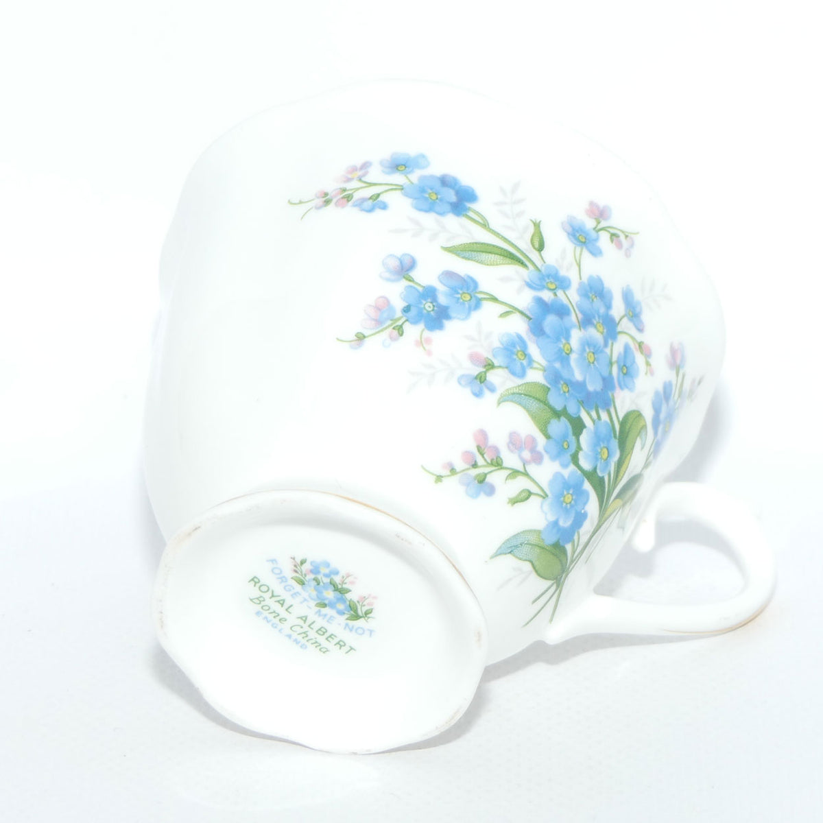 Royal Albert Forget me Not pattern trio