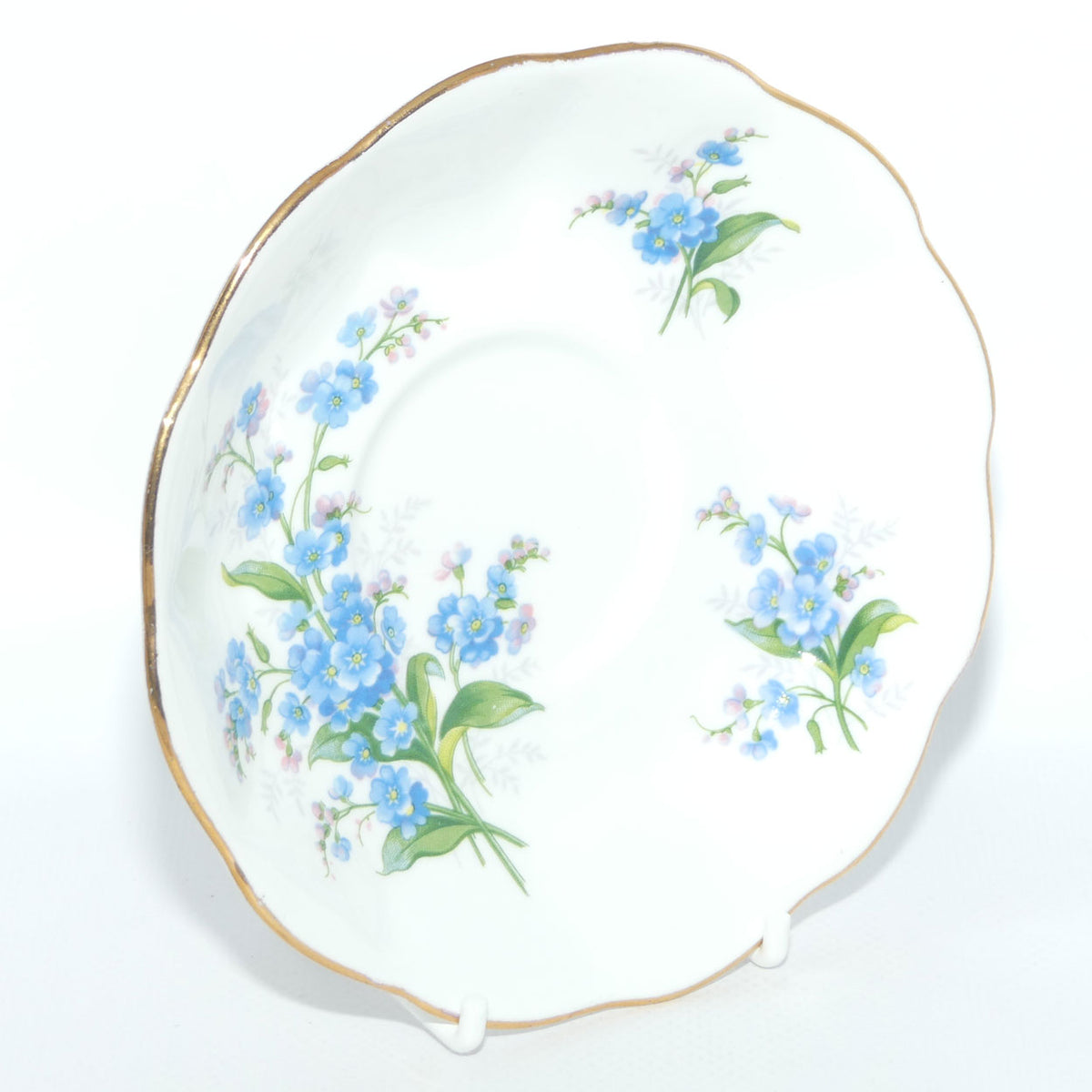 Royal Albert Forget me Not pattern trio