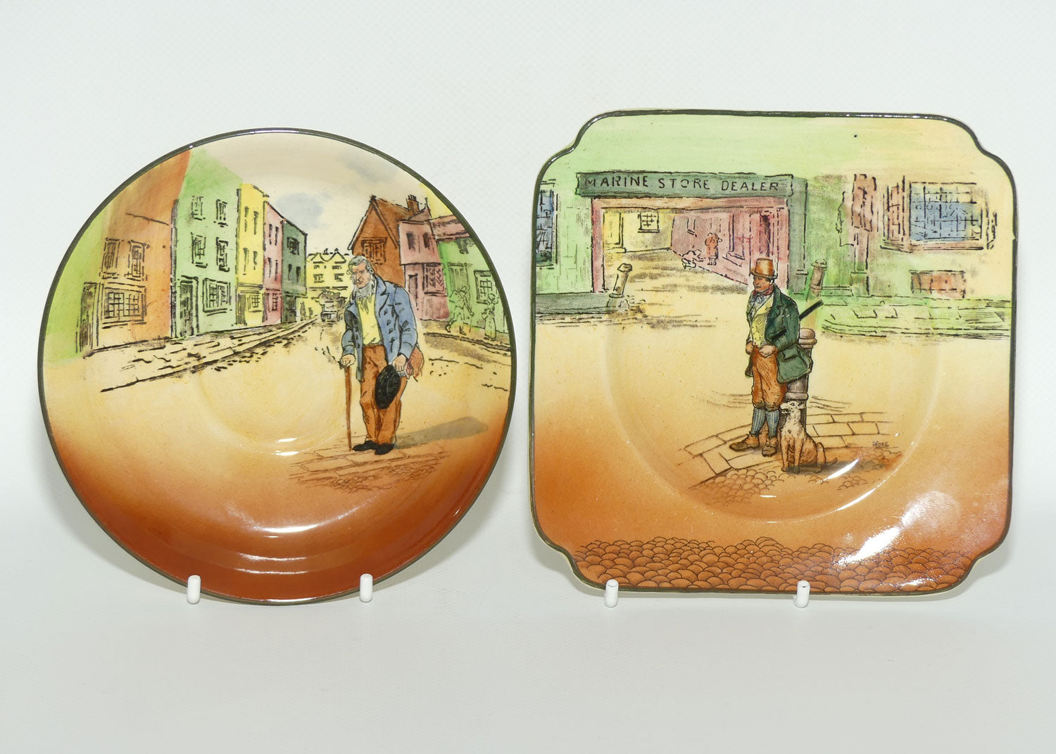 Royal Doulton Dickens trio #1 Fagin | Pegotty | Sykes D5175