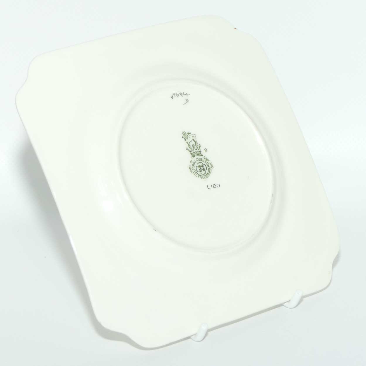 Royal Doulton Lido tea trio V1694 | Pure Art Deco design