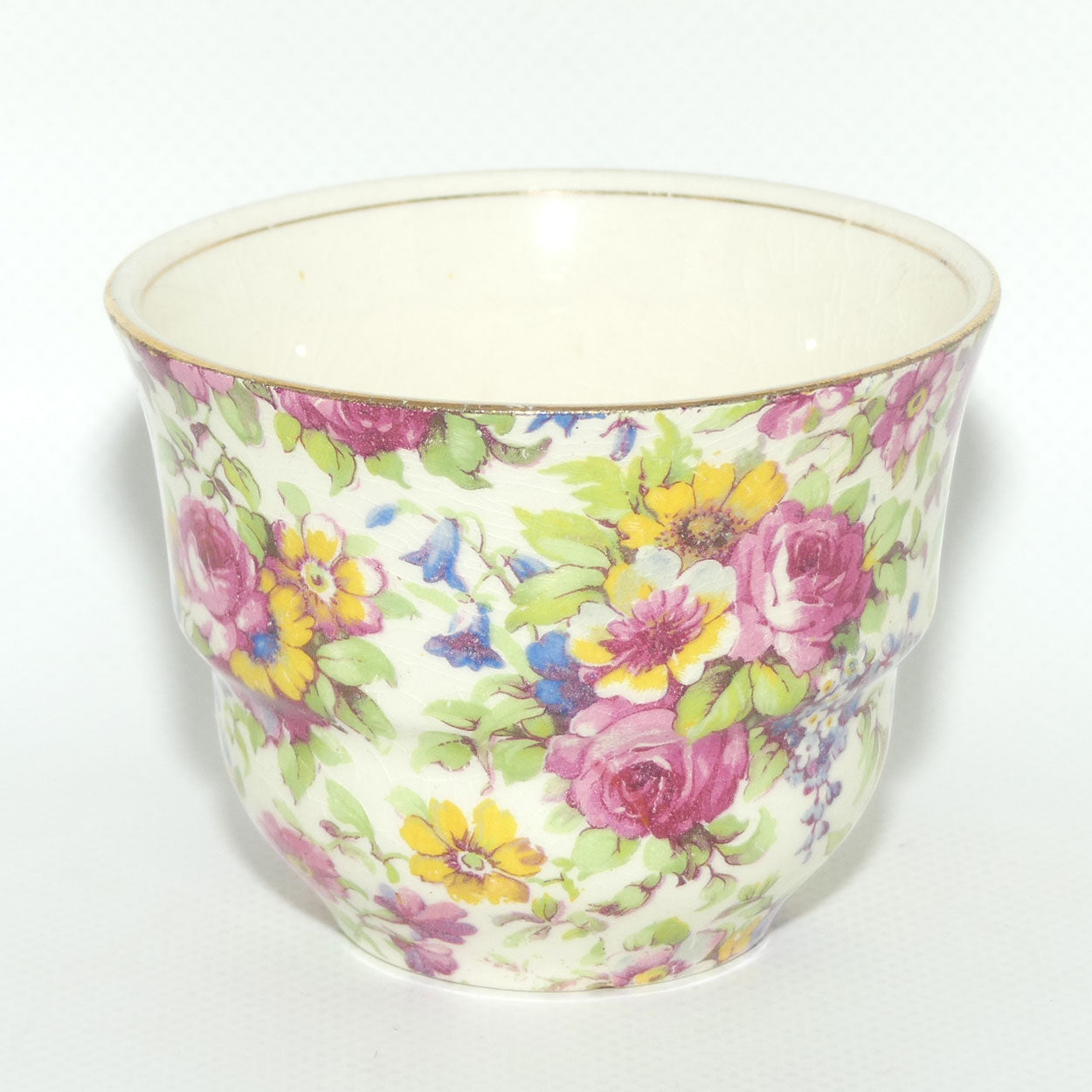 Royal Winton Summertime Chintz tea trio | Square Plate | #2