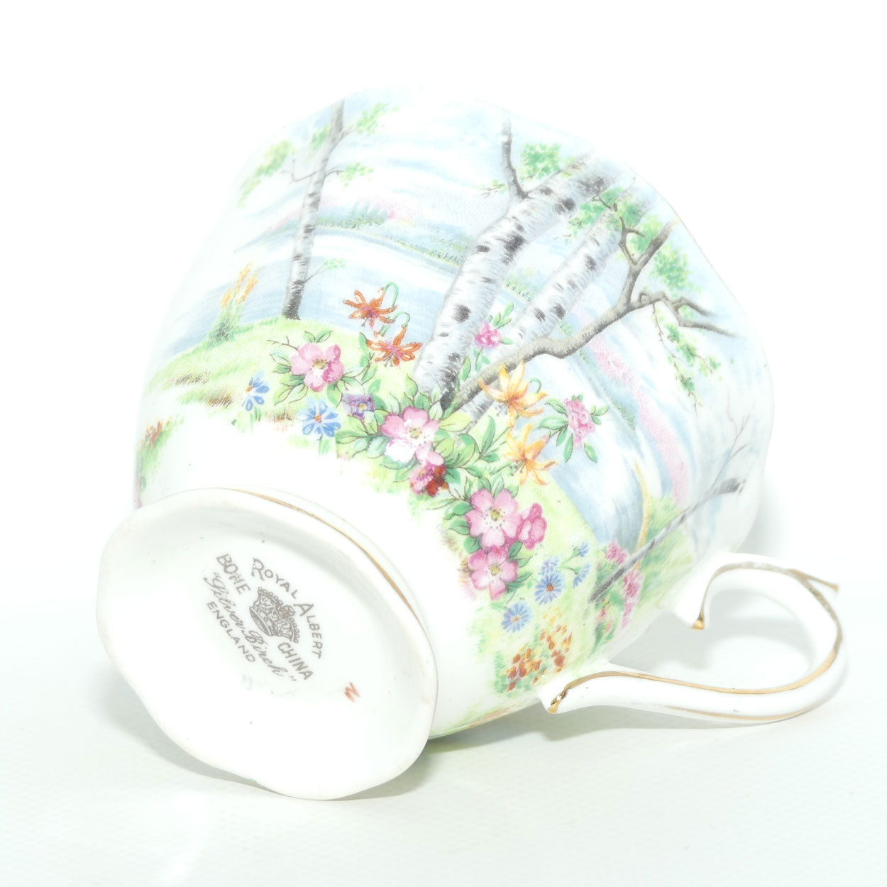 Royal Albert Bone China Silver Birch trio | #2