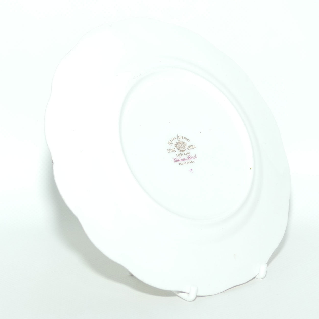 Royal Albert Bone China Chelsea Bird trio | Red Trim | #2
