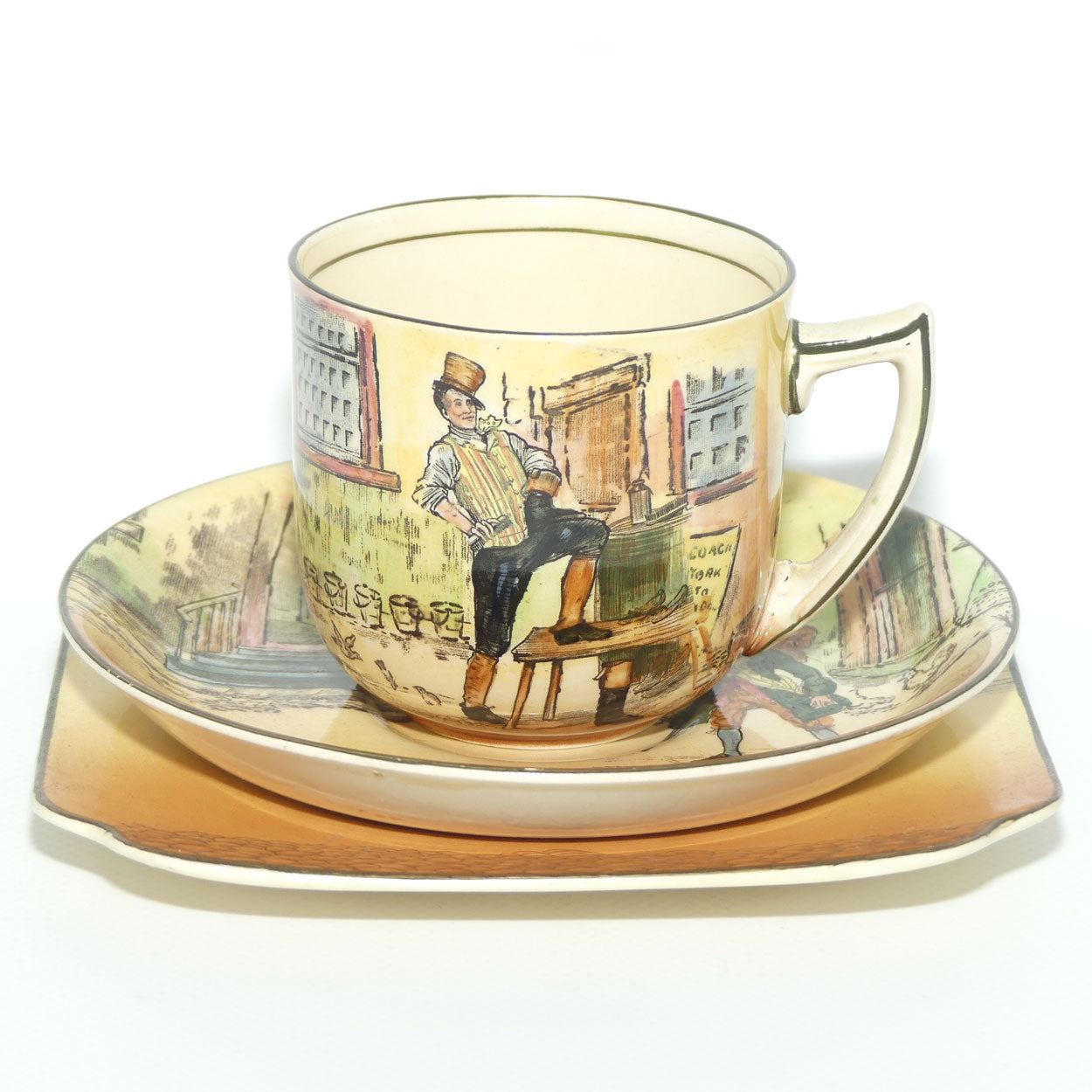 Royal Doulton Dickens trio #3 SWeller | Rudge | Gamp D5175