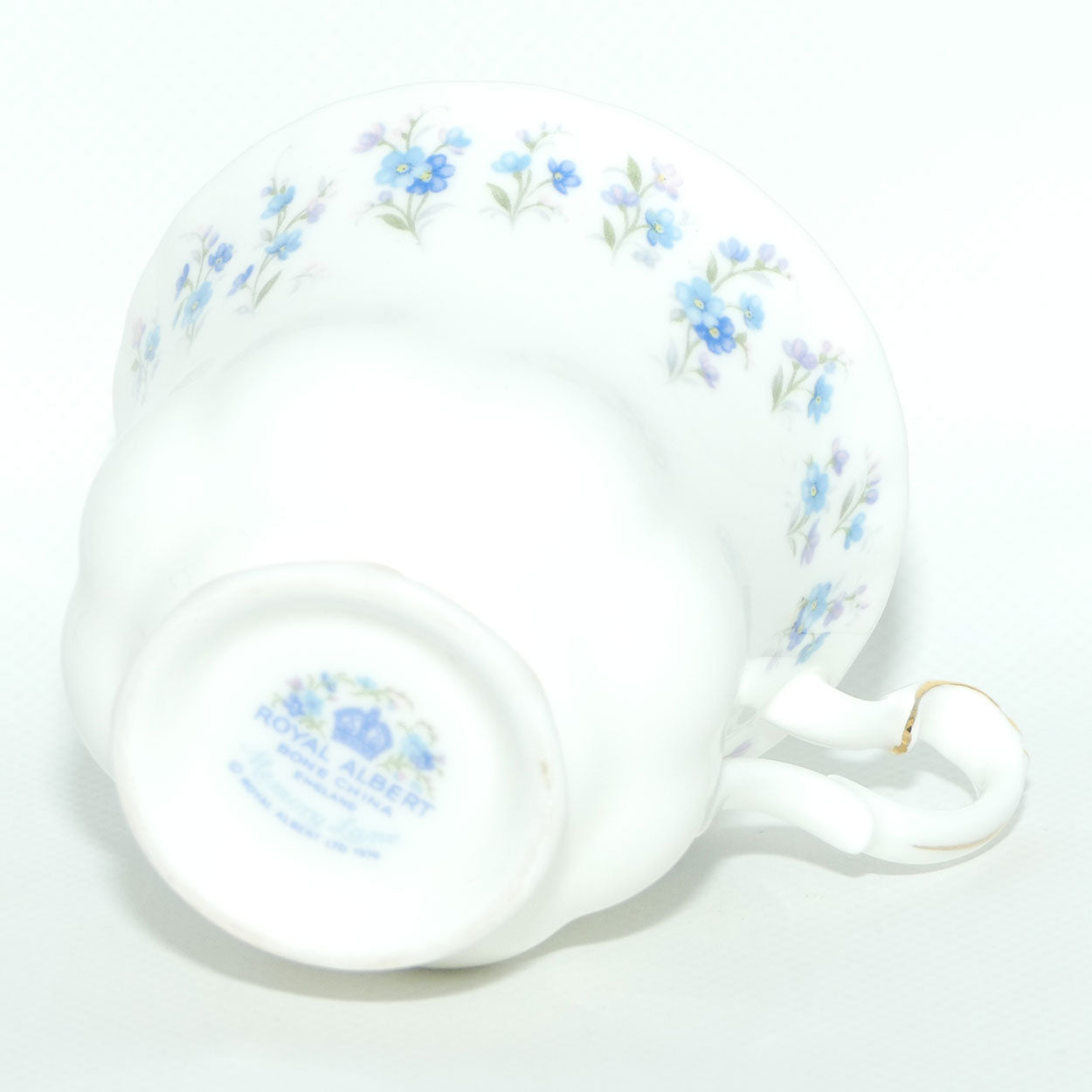 Royal Albert Bone China England Memory Lane trio | later stamp