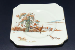 Royal Doulton Fox Hunting V1474 | Trio #4 | rare White Ground