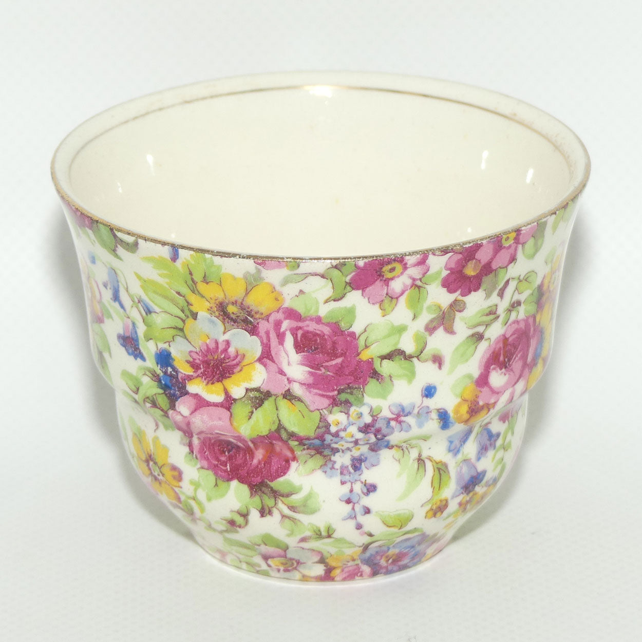 Royal Winton Summertime Chintz tea trio | Square Plate | #4