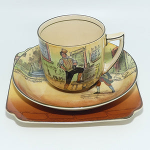 Royal Doulton Dickens trio #5 Sam Weller | Barnaby Rudge | Sairey Gamp D5175