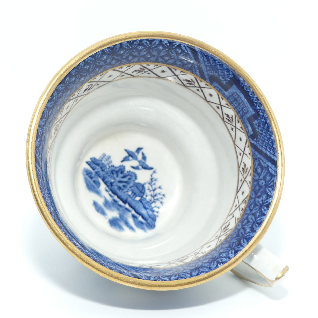 Booths Real Old Willow A8025 | tea trio | age toned