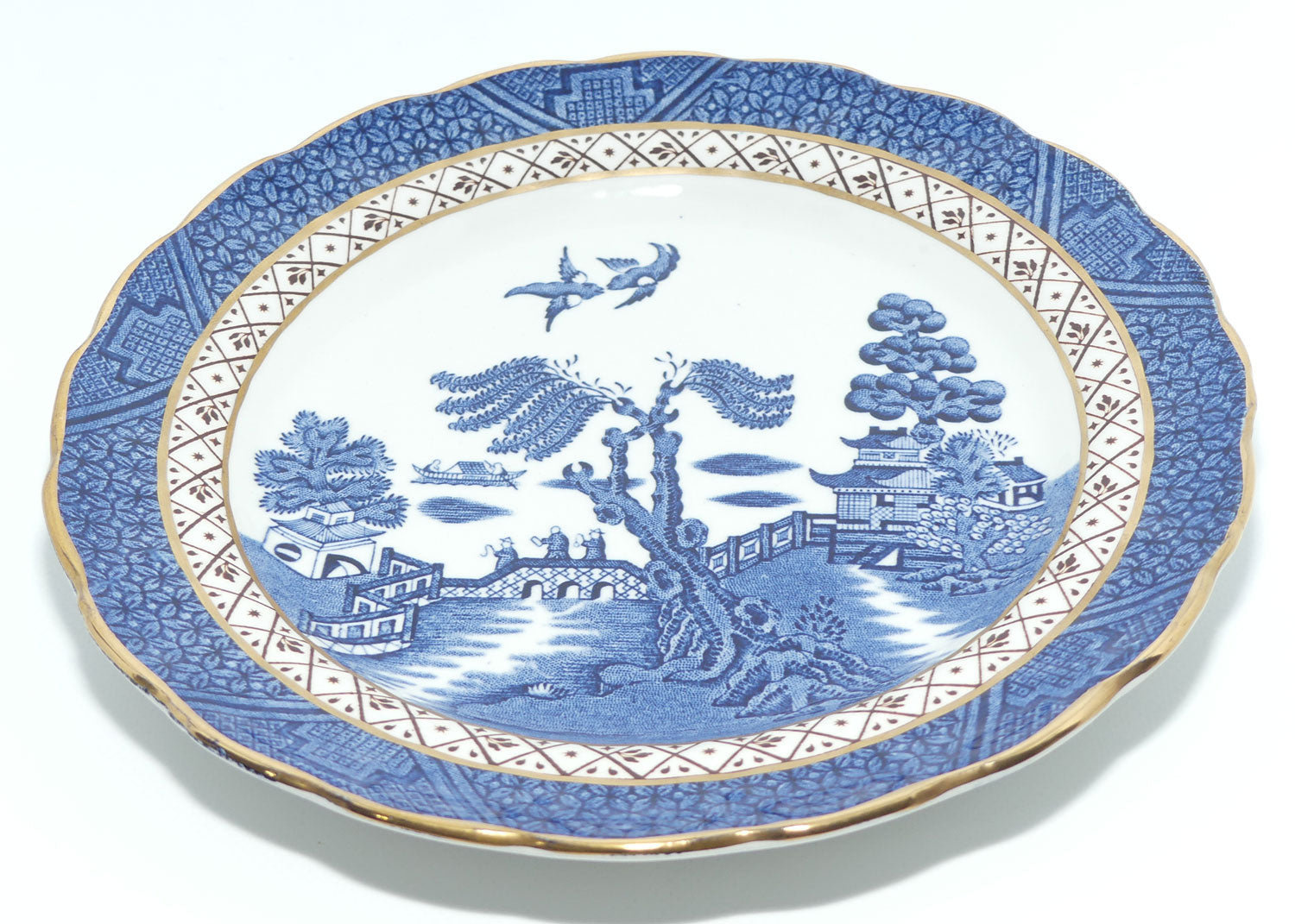 Booths Real Old Willow A8025 | tea trio | age toned