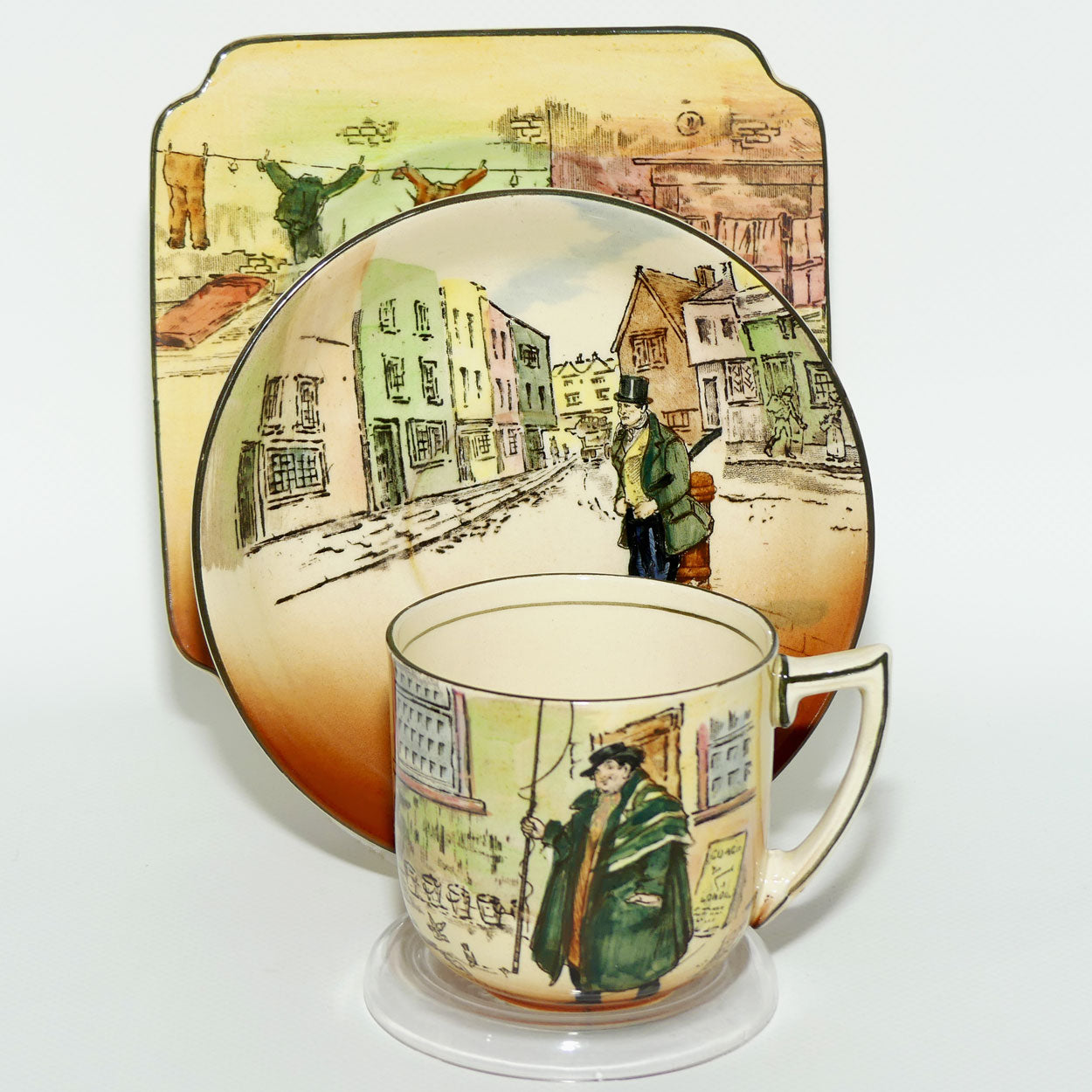 Royal Doulton Dickens trio #7 Tony Weller | Sykes | Fagin D5175