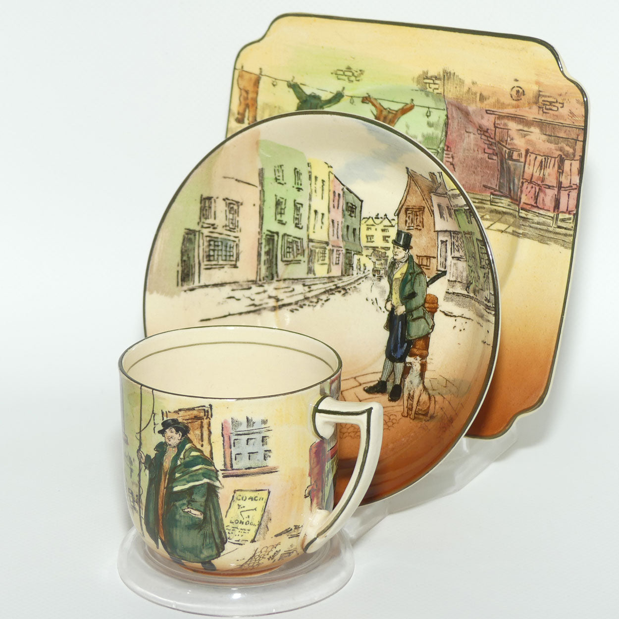 Royal Doulton Dickens trio #7 Tony Weller | Sykes | Fagin D5175