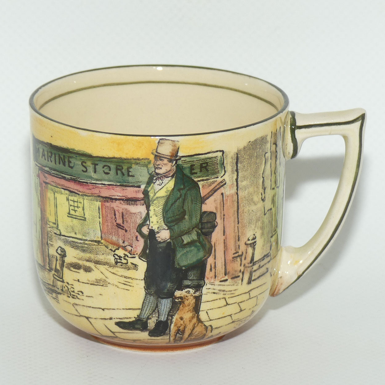 Royal Doulton Dickens trio #8 Bill Sykes | Jingle | Captn Cuttle D5175