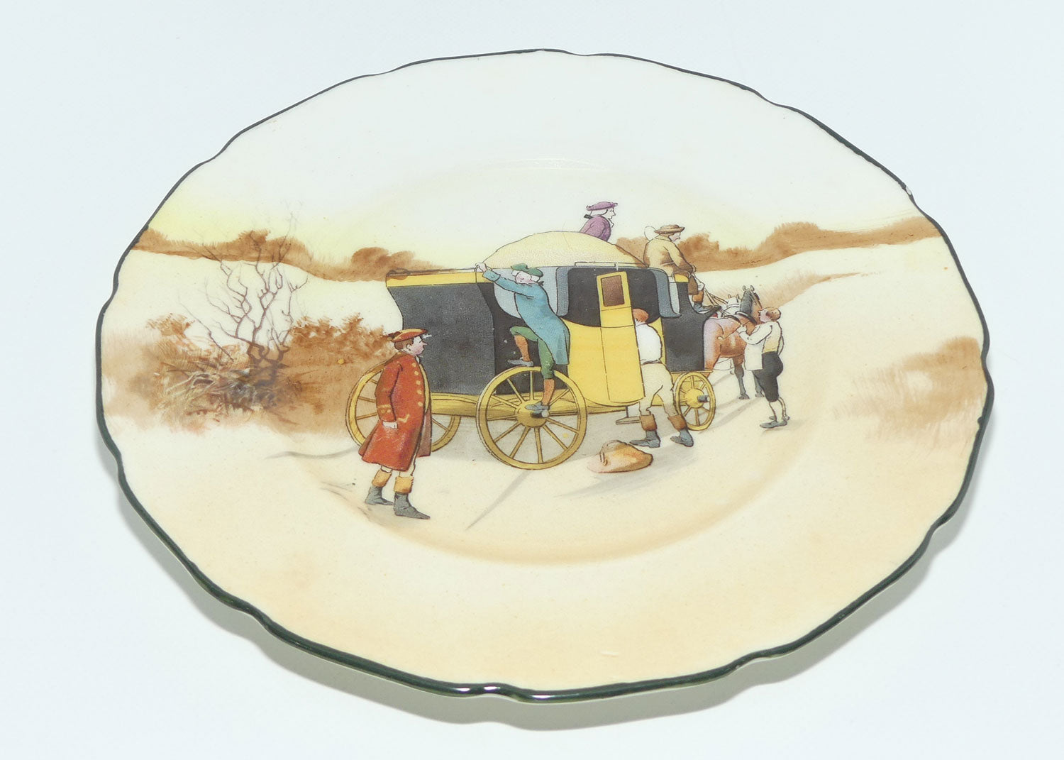 Royal Doulton Coaching Days trio | High profile cup | E3804