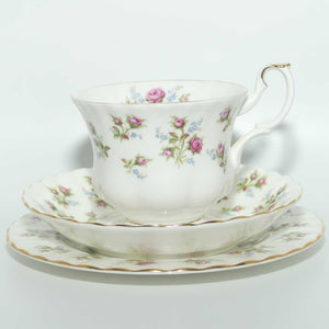 Royal Albert Bone China England Winsome trio | mixed backstamps