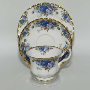 Royal Albert Bone China England Moonlight Rose tea trio | UK made