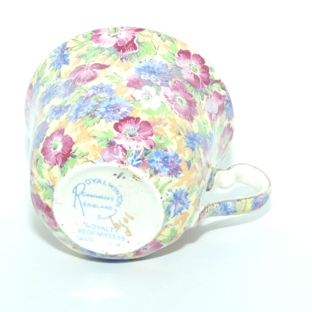 Roundabout Antiques · Products · Royal Winton Grimwades Chintz Royalty trio | Square saucer | Round plate · Shopify