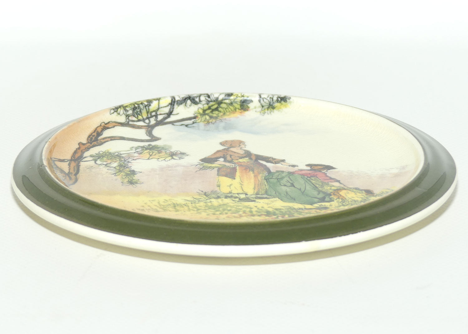 Royal Doulton Gleaners and Gypsies trivet D3191