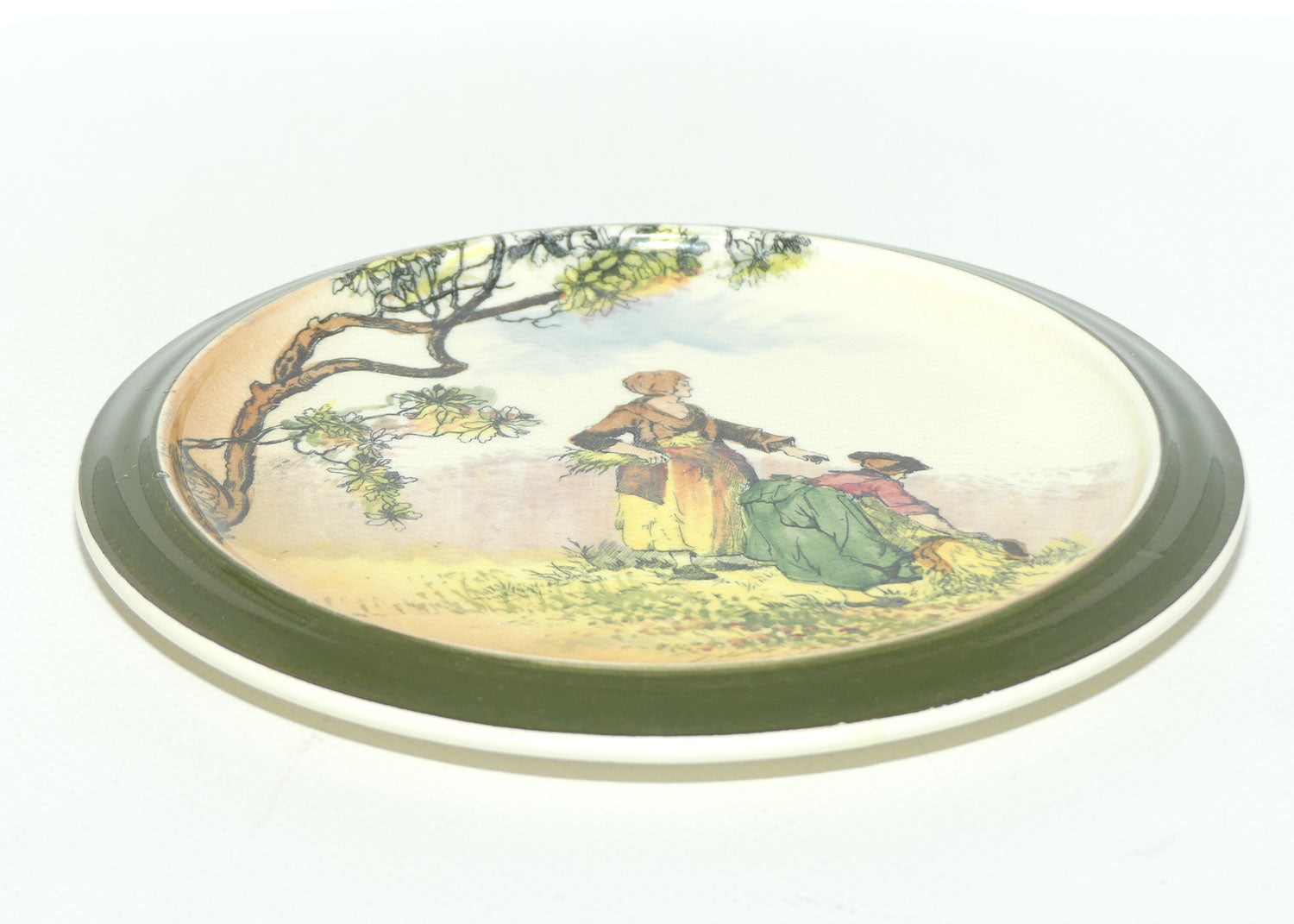 Royal Doulton Gleaners and Gypsies trivet D3191