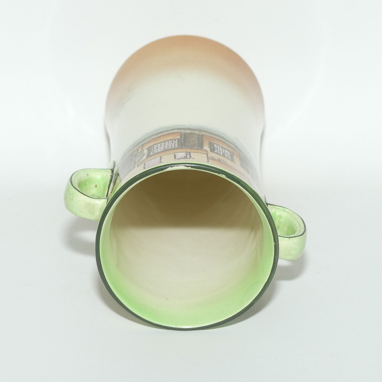 Royal Doulton Dickens Trotty Veck double handled cylinder vase D2973