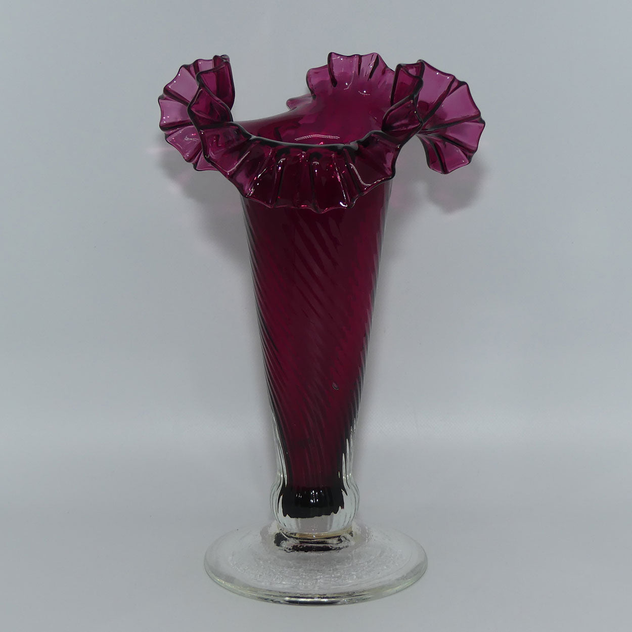 vintage-ruby-glass-frilled-edge-vase