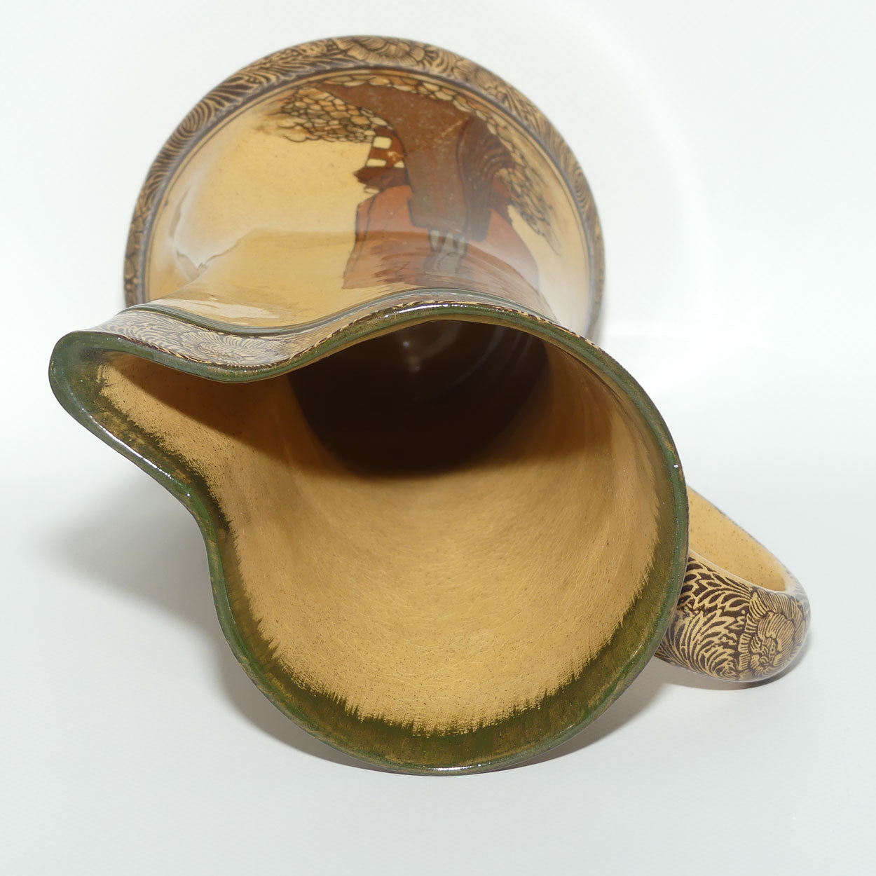 Royal Doulton Nightwatchman jug | Tudor shape | Whieldon Glaze | D1460