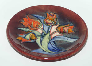 Moorcroft Red Tulips 783/10 plate