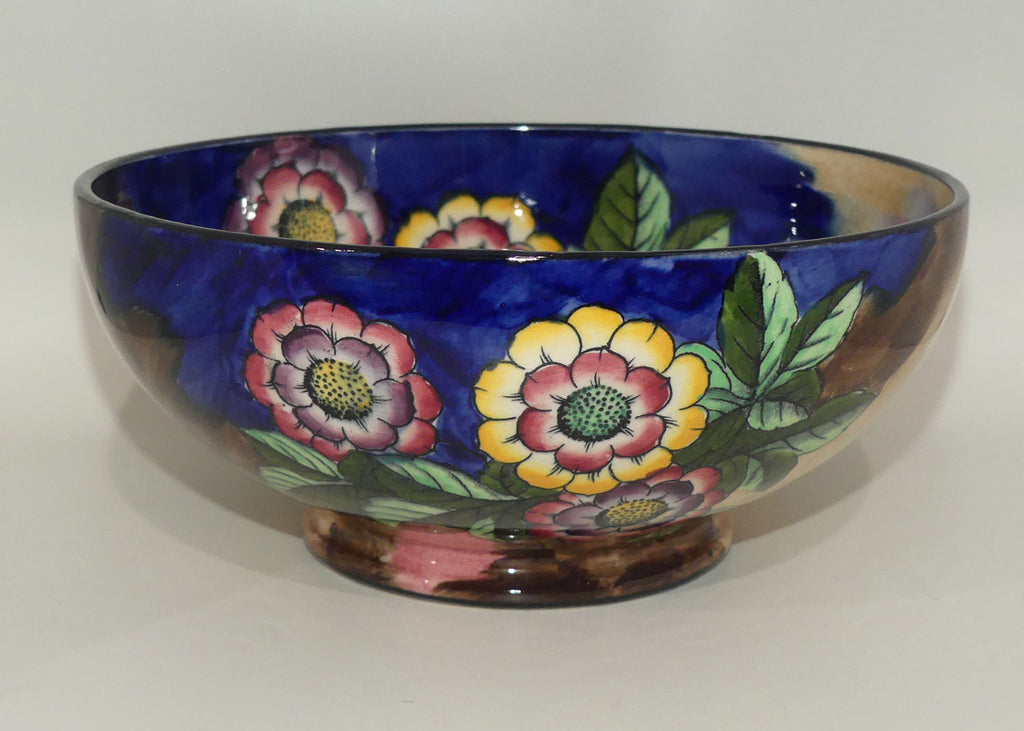 H & K Tunstall Hand Painted Gaiety bowl signed R Grocott