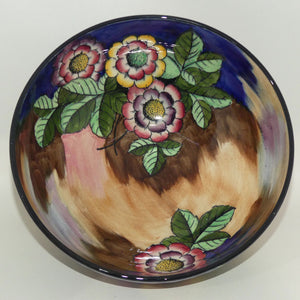 H & K Tunstall Hand Painted Gaiety bowl signed R Grocott